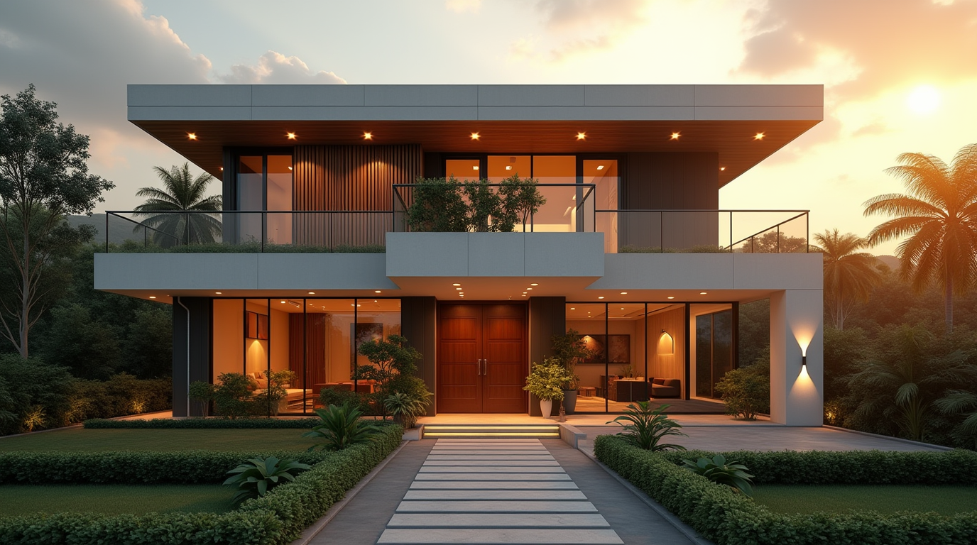 Los 10 Factores Clave para Diseñar Fachadas Iluminadas con Efecto Wow Arquitectónico - Constructora Lencova