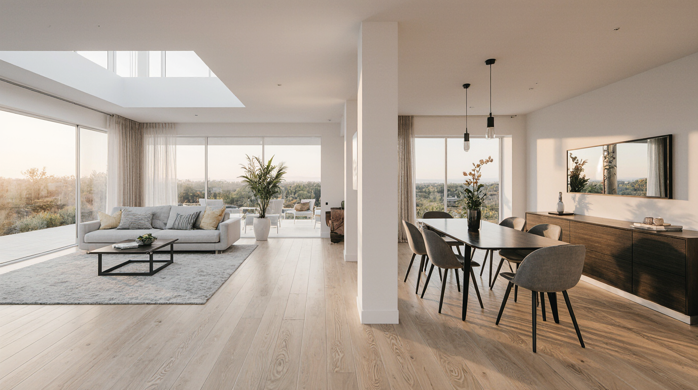 Tendencias 2025 en diseño de interiores con enfoque en iluminación natural