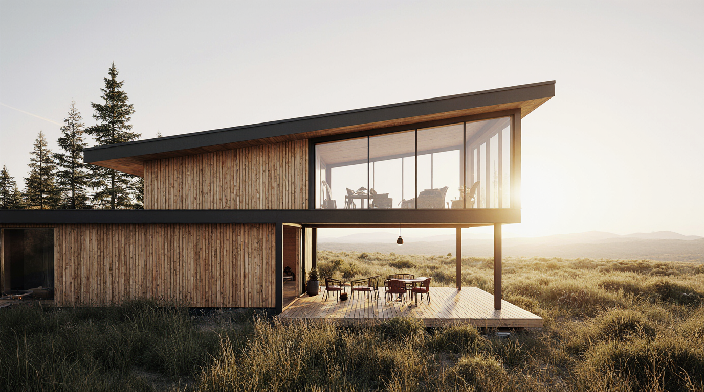 Fachadas Modernas de Cabañas Airbnb: Materiales, Estilos y Consejos Expertos