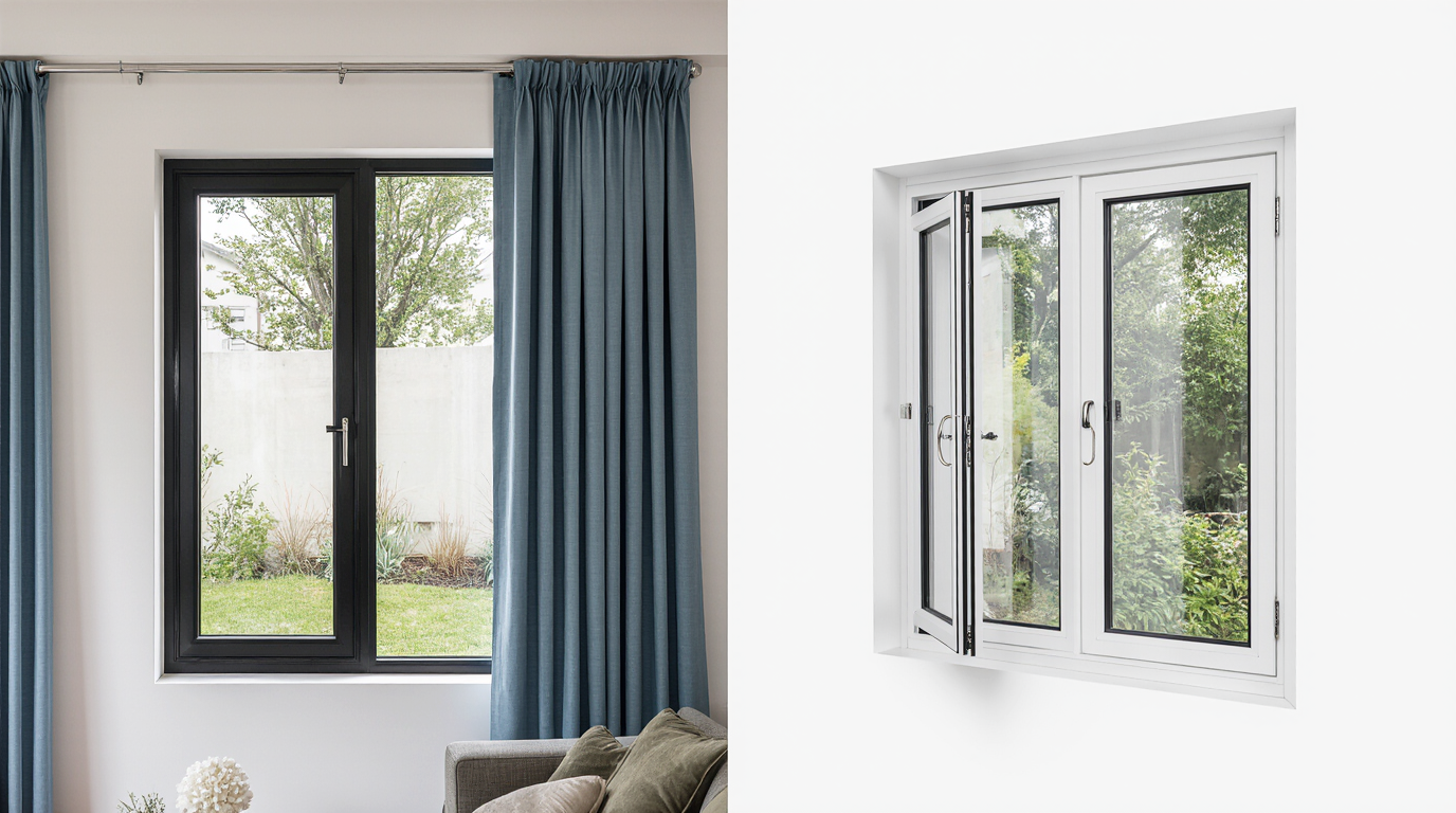 Ventanas corredizas vs batientes: ventajas, usos y recomendaciones