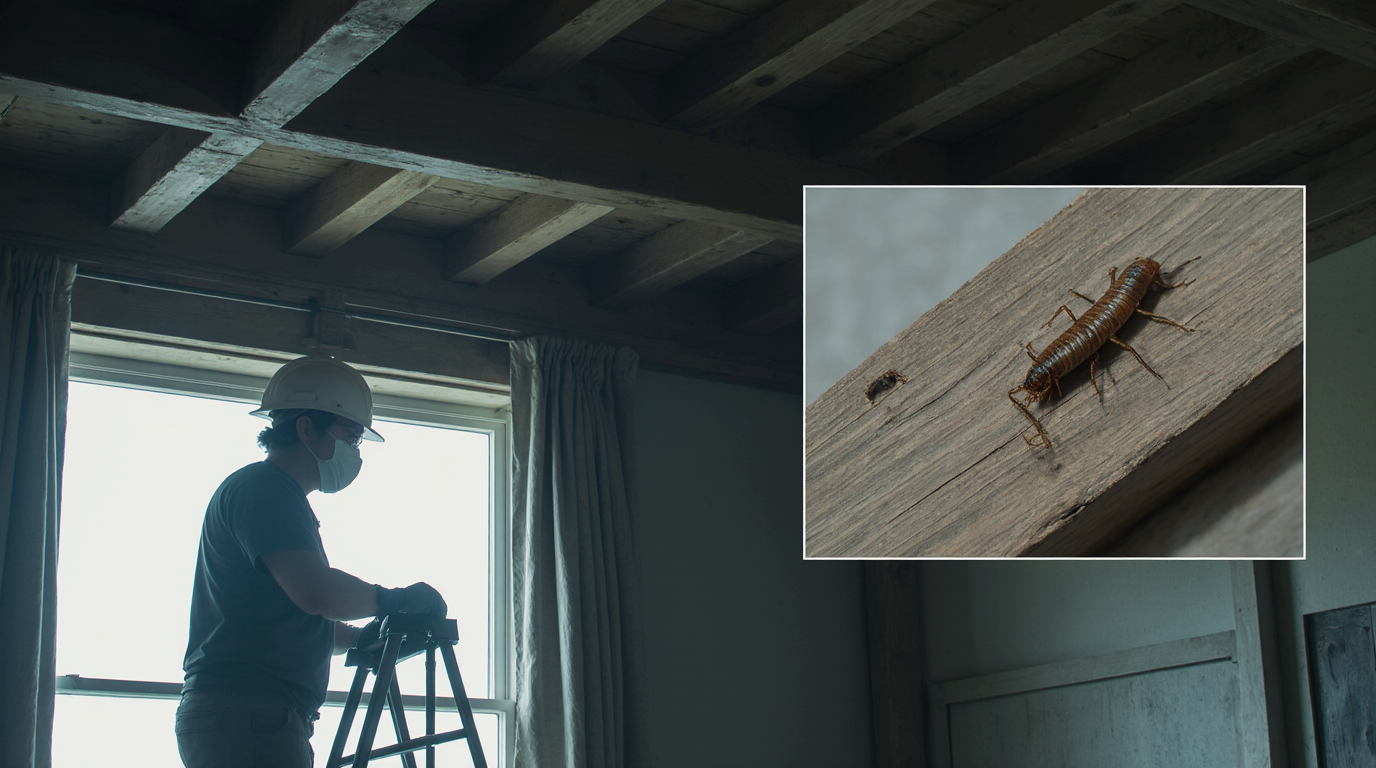 Madera Dañada por Plagas: Tratamientos para Proteger Vigas y Carpinterías
