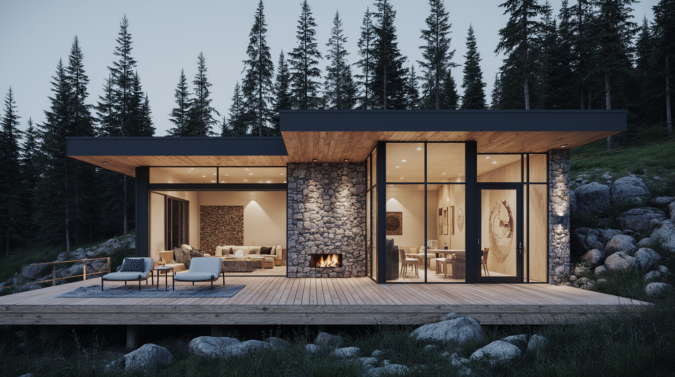 Tendencias 2025 en Interiores de Cabañas tipo Airbnb: Estilo, Confort y Funcionalidad