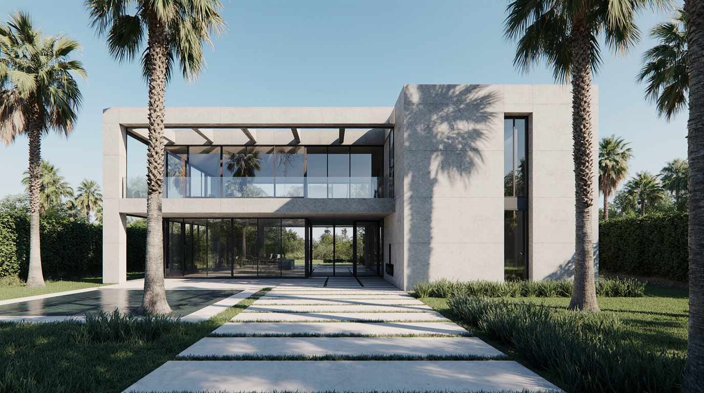 Fachadas modernas que enamoran: tendencias 2025 para tu próxima vivienda
