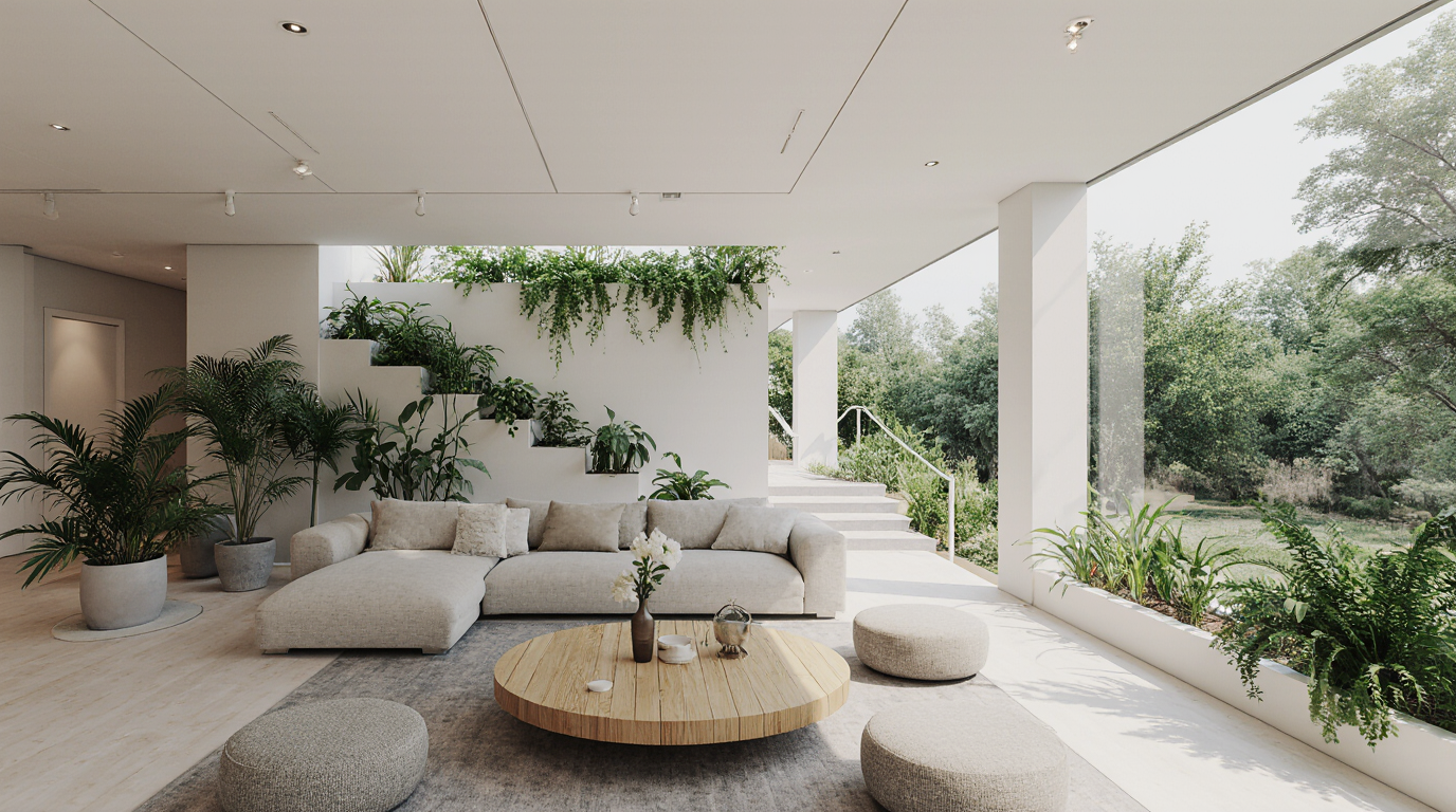 Diseño Biofílico: Cómo Transformar tu Hogar con Naturaleza y Luz Natural