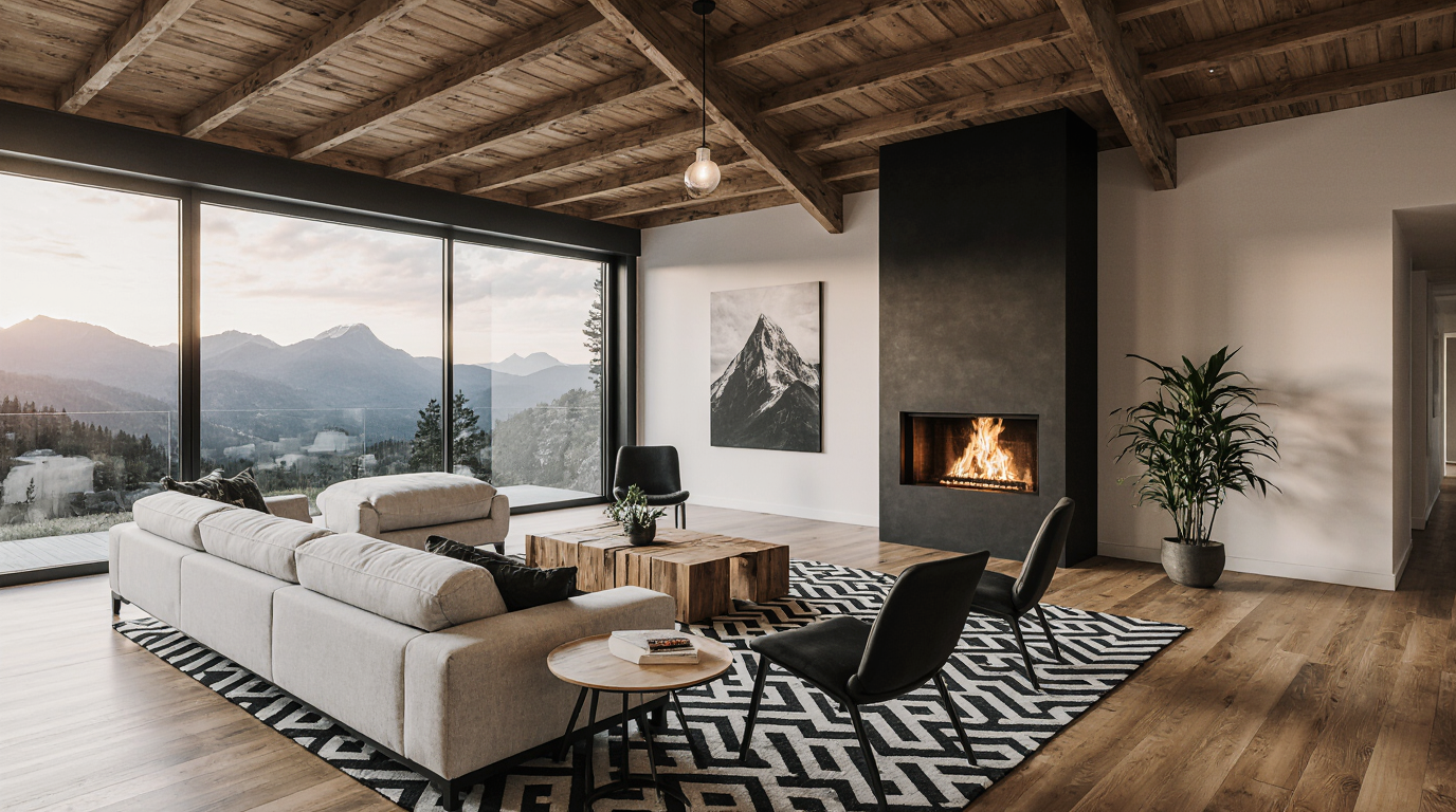 Diseño de interiores para climas fríos: cómo lograr espacios cálidos y acogedores en Boyacá