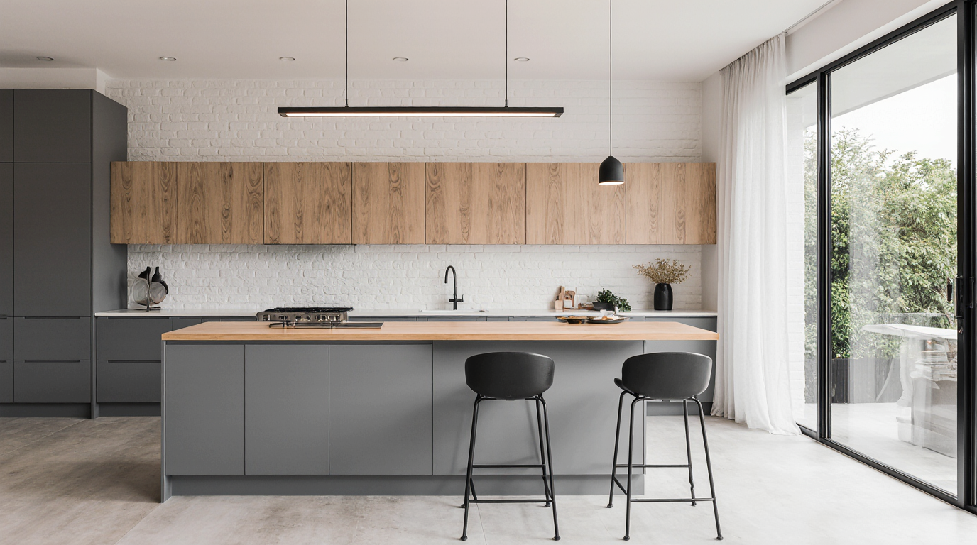 Cómo planear una remodelación de cocina: distribución funcional, flujo de trabajo, elecciones de mobiliario