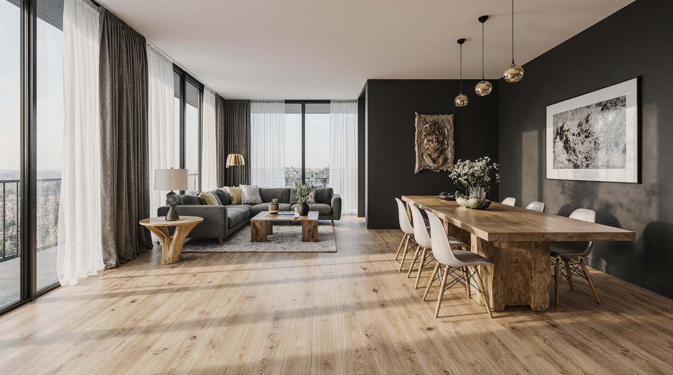 Pisos que imitan madera vs madera natural: diferencia de costos, mantenimiento, durabilidad