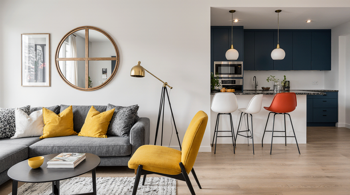 Apartamentos compactos con diseño flexible: cómo maximizar espacio sin perder confort
