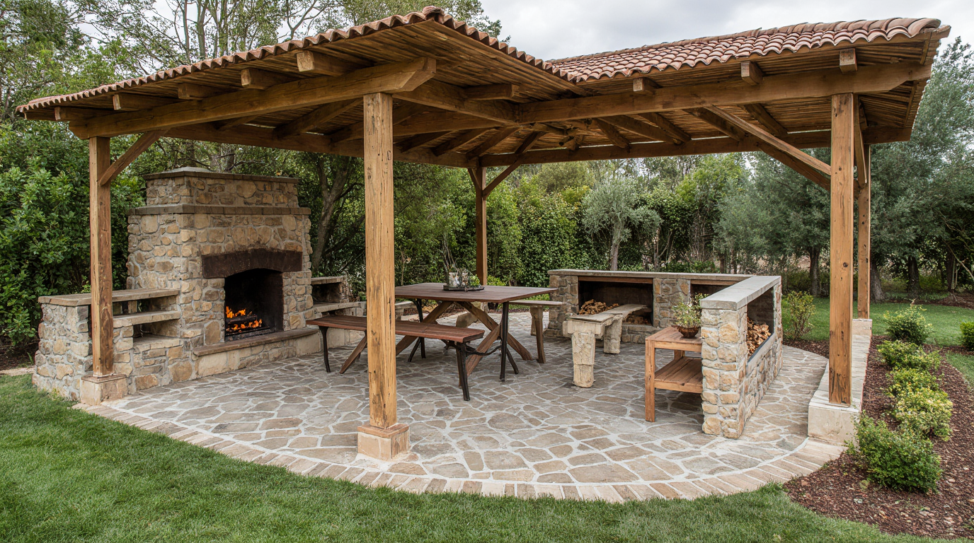 Cómo crear un espacio BBQ de lujo en casa sin grandes obras