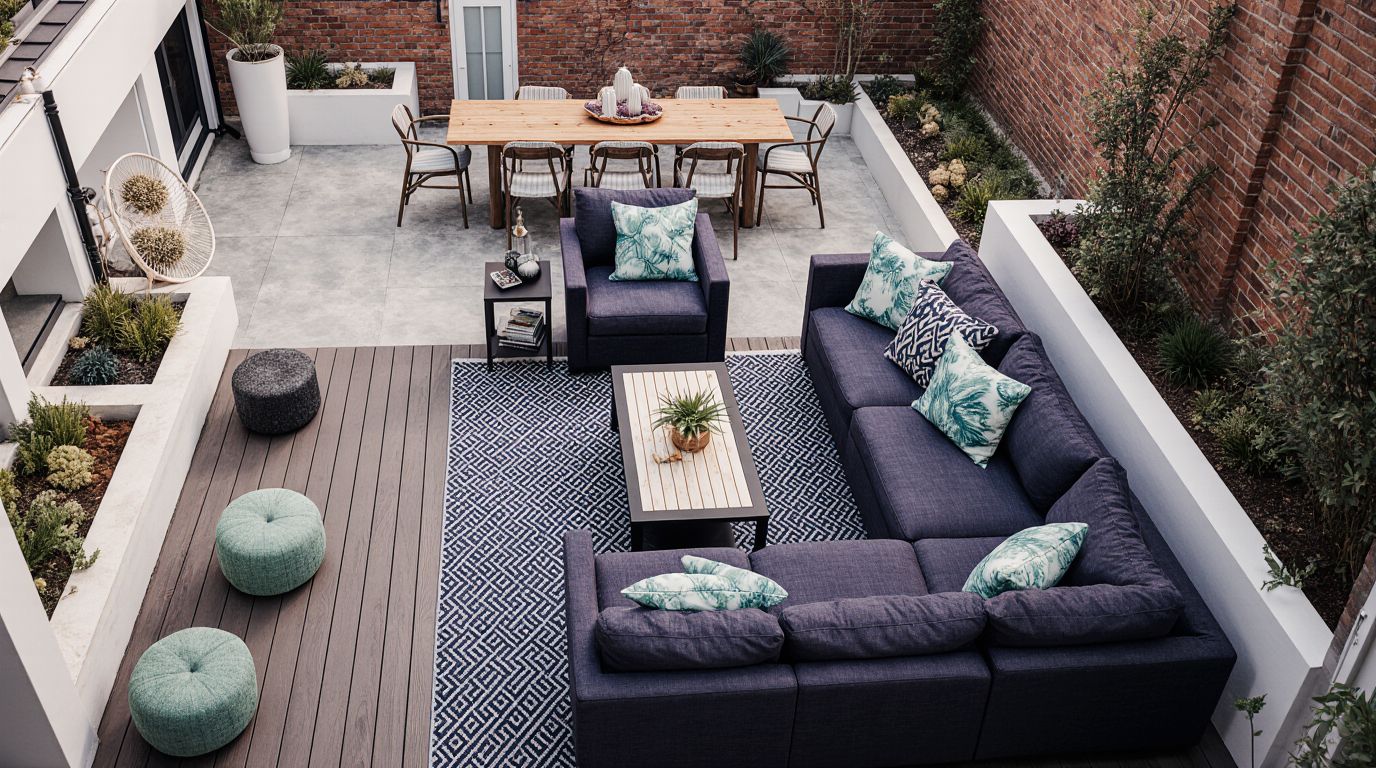 Cómo Transformar Terrazas y Patios en Espacios Habitables y Elegantes