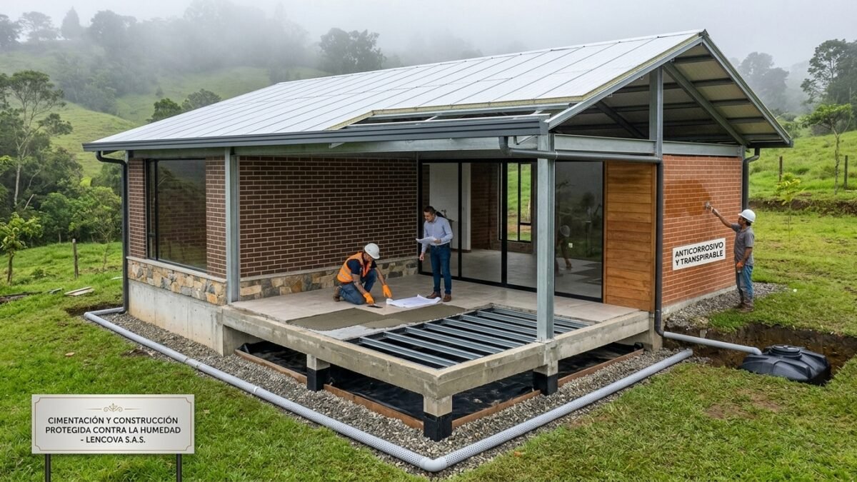 Materiales Resistentes a la Humedad para Casas de Campo - Constructora Lencova