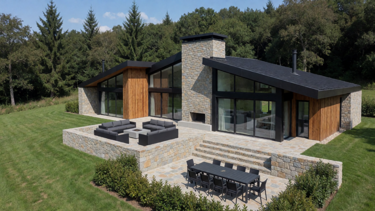 Cómo Diseñar una Casa de Campo Resistente a la Humedad - Constructora Lencova