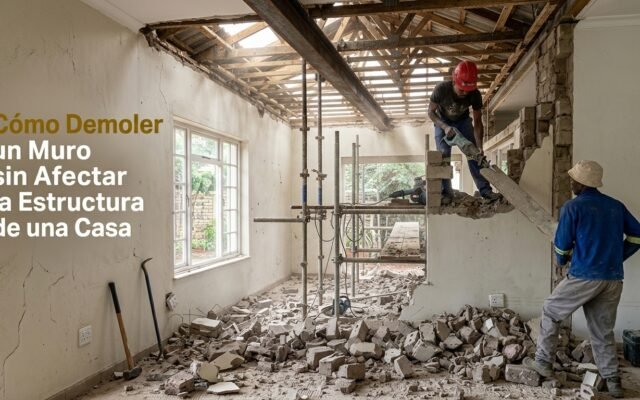 Cómo Demoler un Muro sin Afectar la Estructura de una Casa - Constructora Lencova