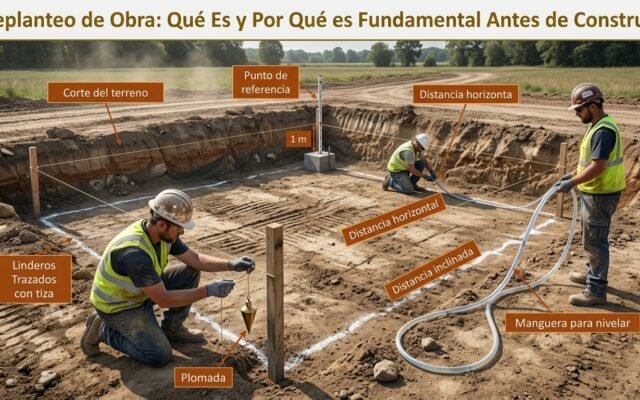 Replanteo de Obra: Qué Es y Por Qué es Fundamental Antes de Construir