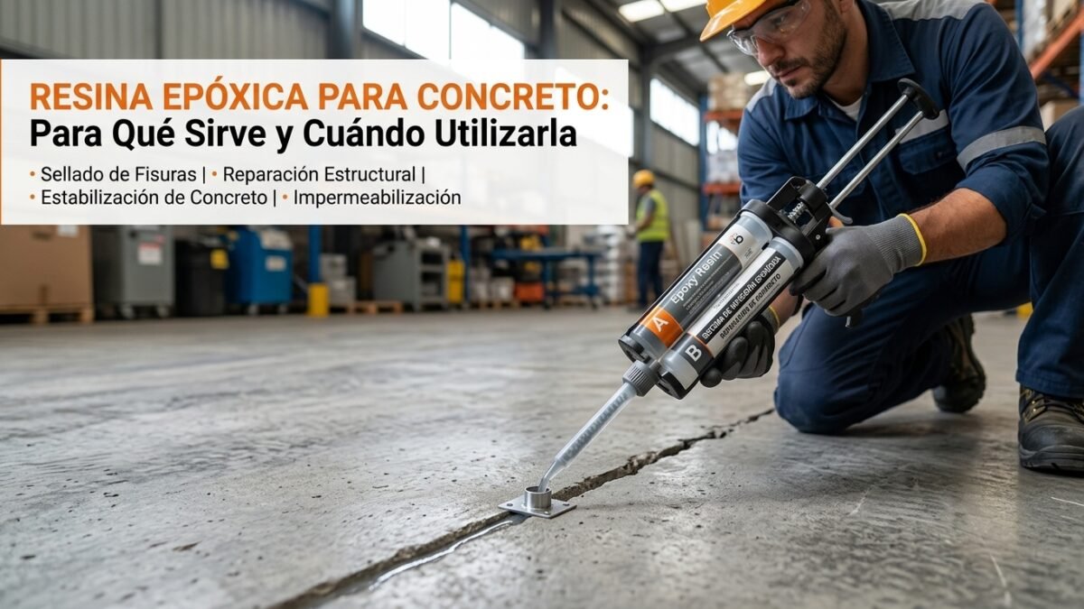 Resina Epóxica para Concreto: Para Qué Sirve y Cuándo Utilizarla - Constructora Lencova
