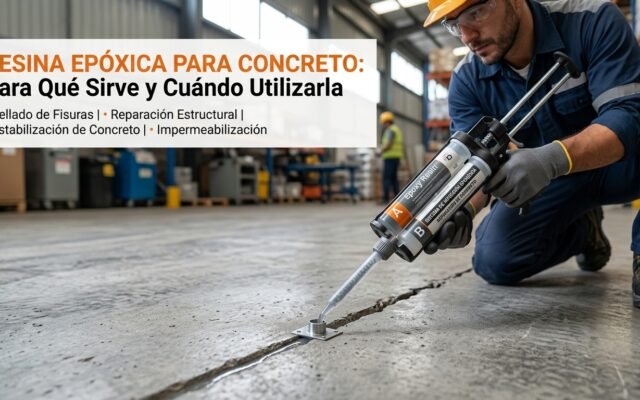 Resina Epóxica para Concreto: Para Qué Sirve y Cuándo Utilizarla - Constructora Lencova