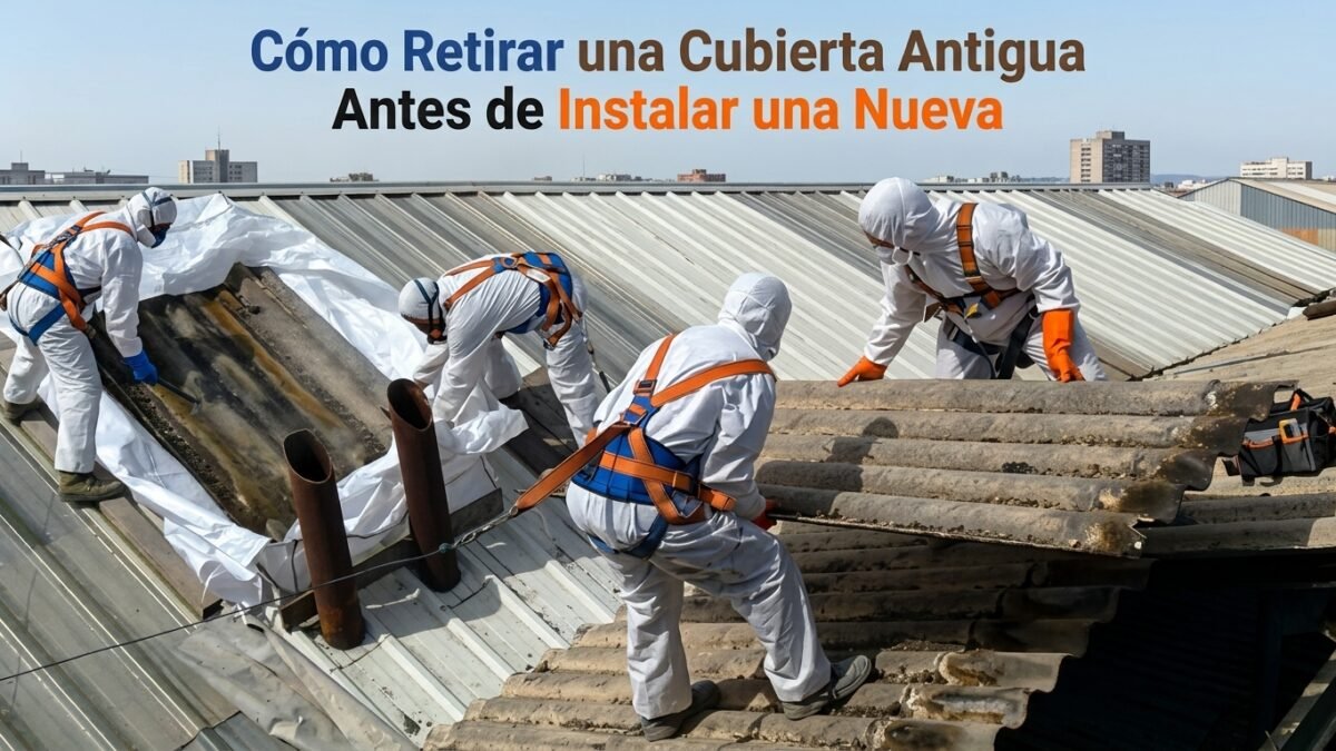Cómo Retirar una Cubierta Antigua Antes de Instalar una Nueva - Constructora Lencova