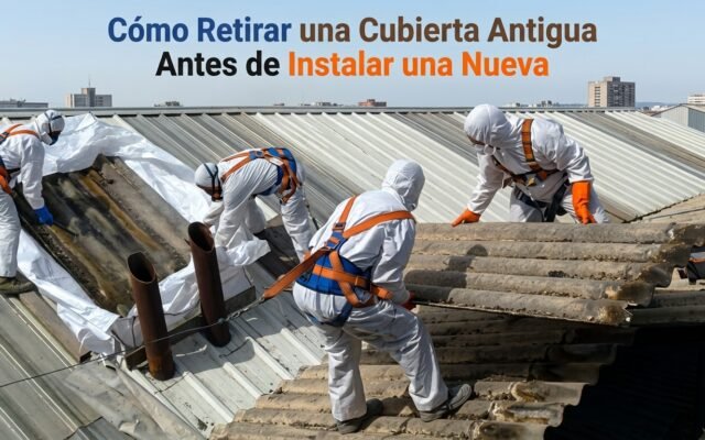 Cómo Retirar una Cubierta Antigua Antes de Instalar una Nueva - Constructora Lencova