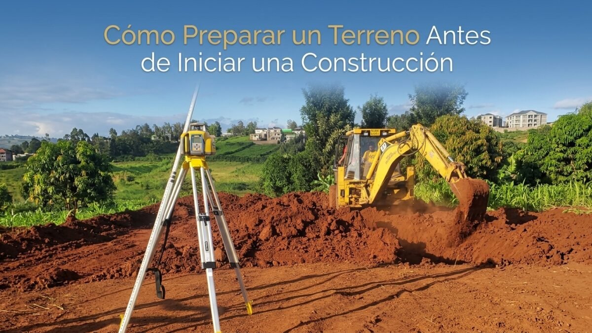 Cómo Preparar un Terreno Antes de Iniciar una Construcción - Constructora Lencova