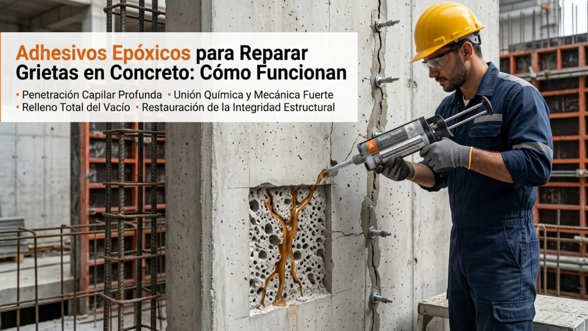 Adhesivos Epóxicos para Reparar Grietas en Concreto: Cómo Funcionan - Constructora Lencova