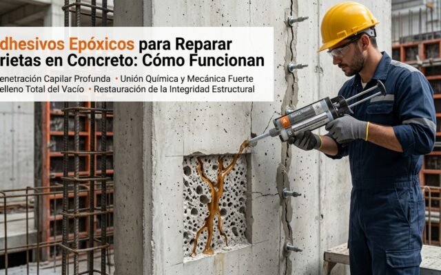 Adhesivos Epóxicos para Reparar Grietas en Concreto: Cómo Funcionan - Constructora Lencova