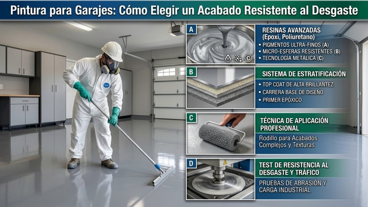 Pintura para Garajes: Cómo Elegir un Acabado Resistente al Desgaste - Constructora Lencova
