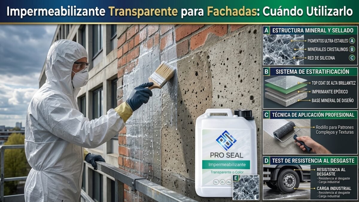 Impermeabilizante Transparente para Fachadas: Cuándo Utilizarlo - Constructora Lencova