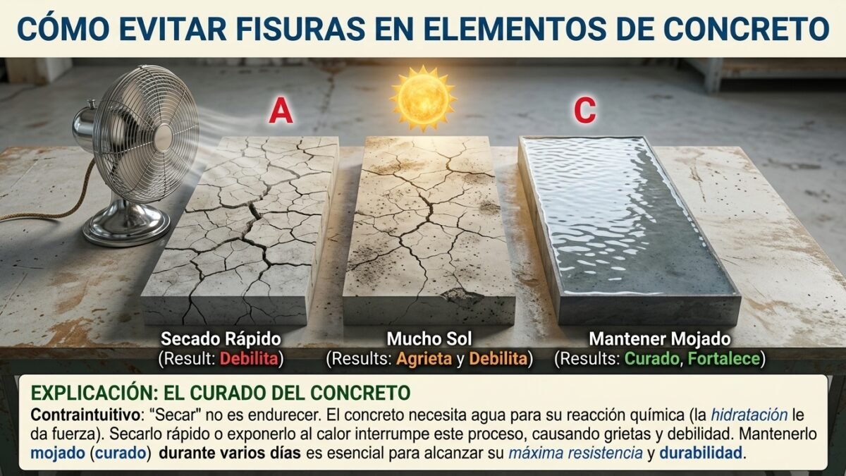 Cómo Evitar Fisuras en Elementos de Concreto - Constructora Lencova