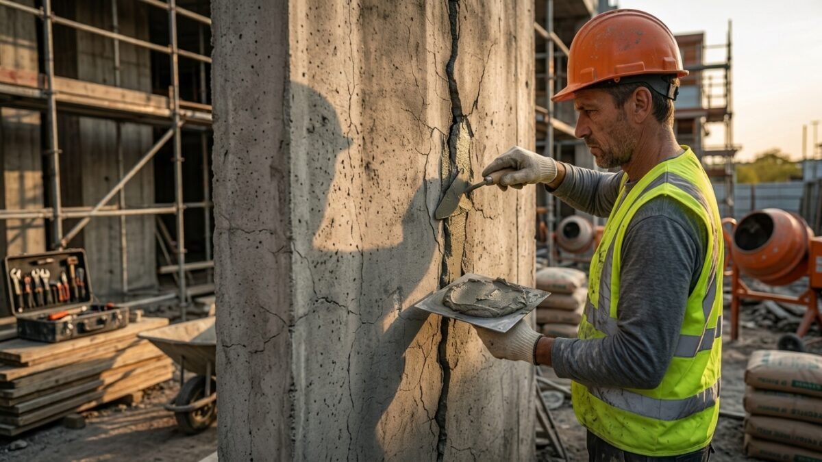 Cómo Reparar Perforaciones en Muros de Concreto - Constructora Lencova
