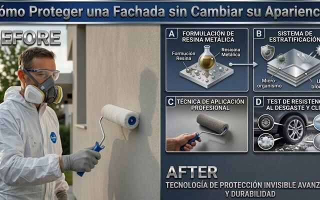 Cómo Proteger una Fachada sin Cambiar su Apariencia - Constructora Lencova