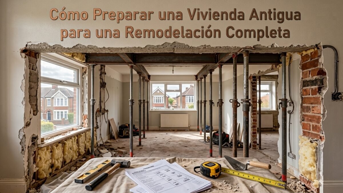 Cómo Preparar una Vivienda Antigua para una Remodelación Completa - Constructora Lencova