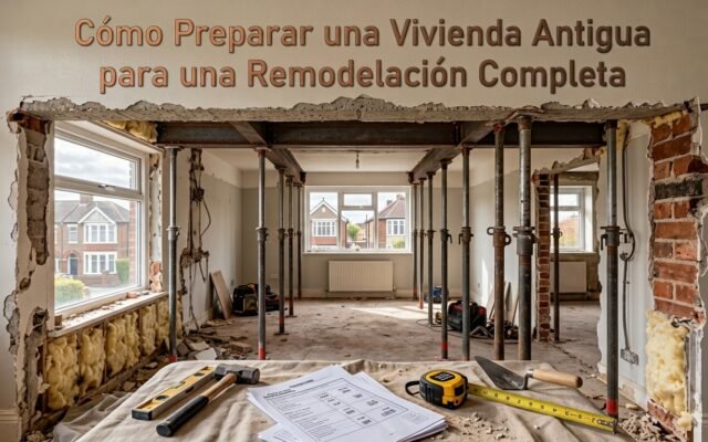 Cómo Preparar una Vivienda Antigua para una Remodelación Completa - Constructora Lencova