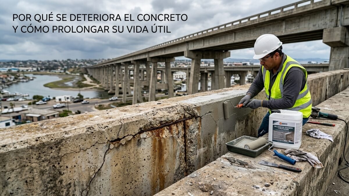 Por Qué se Deteriora el Concreto y Cómo Prolongar su Vida Útil - Constructora Lencova
