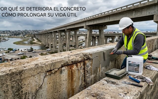 Por Qué se Deteriora el Concreto y Cómo Prolongar su Vida Útil - Constructora Lencova