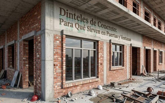Dinteles de Concreto: Para Qué Sirven en Puertas y Ventanas - Constructora Lencova