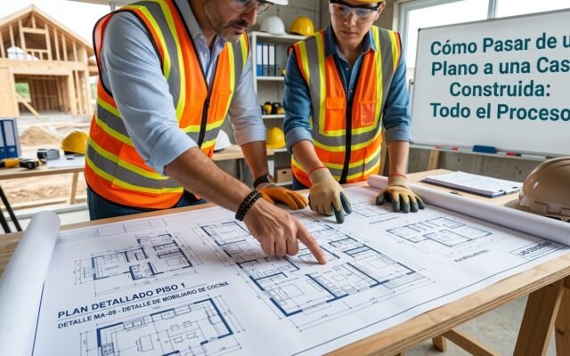 Cómo Pasar de un Plano a una Casa Construida: Todo el Proceso - Constructora Lencova