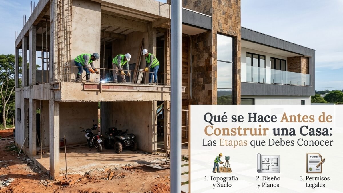 Qué se Hace Antes de Construir una Casa: Las Etapas que Debes Conocer - Constructora Lencova