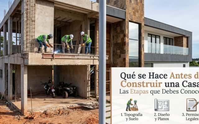 Qué se Hace Antes de Construir una Casa: Las Etapas que Debes Conocer - Constructora Lencova