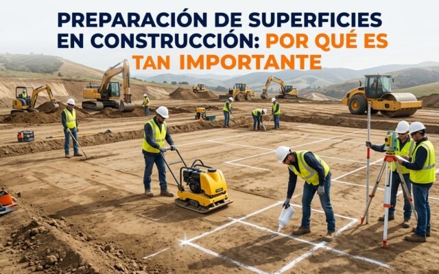 Preparación de Superficies en Construcción: Por Qué es Tan Importante - Constructora Lencova