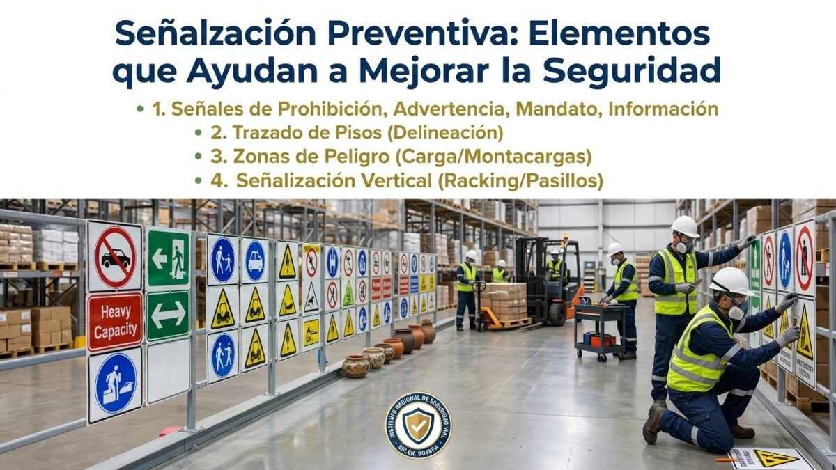 Señalización Preventiva: Elementos que Ayudan a Mejorar la Seguridad - Constructora Lencova