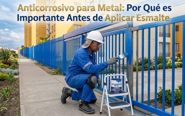 Anticorrosivo para Metal: Por Qué es Importante Antes de Aplicar Esmalte - Constructora Lencova