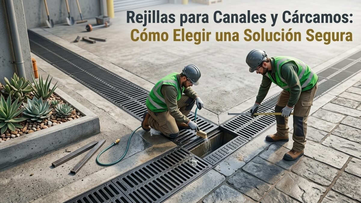 Rejillas para Canales y Cárcamos: Cómo Elegir una Solución Segura - Constructora Lencova