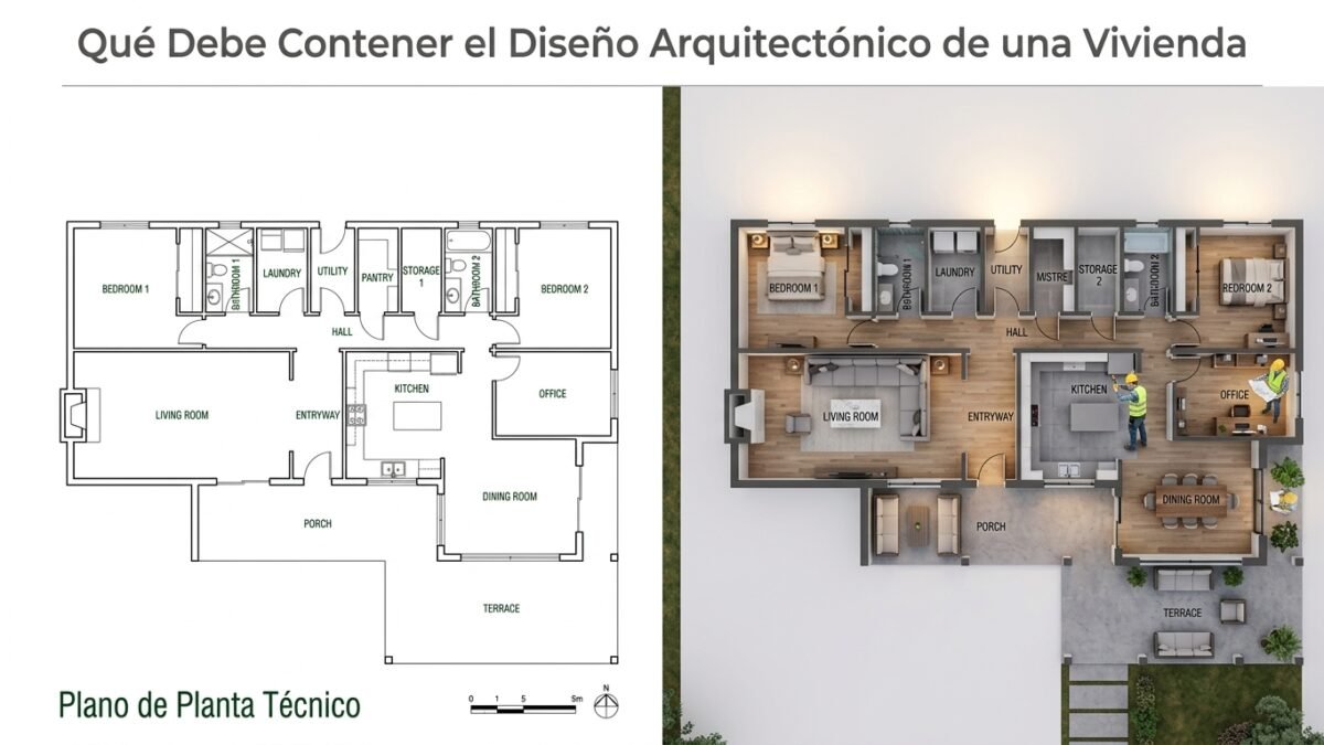 Qué Debe Contener el Diseño Arquitectónico de una Vivienda - Constructora Lencova