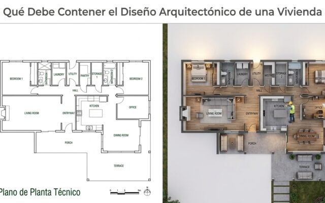 Qué Debe Contener el Diseño Arquitectónico de una Vivienda - Constructora Lencova