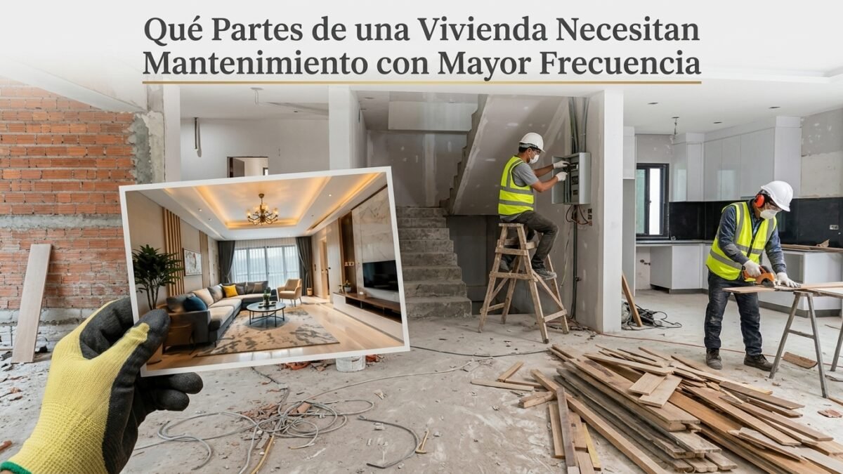 Qué Partes de una Vivienda Necesitan Mantenimiento con Mayor Frecuencia - Constructora Lencova