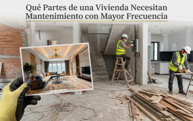 Qué Partes de una Vivienda Necesitan Mantenimiento con Mayor Frecuencia