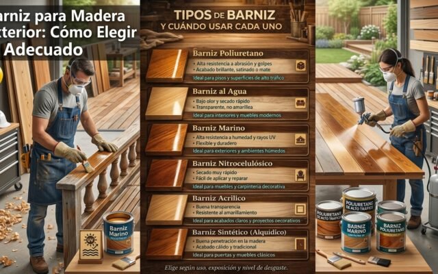 Barniz para Madera Exterior: Cómo Elegir el Adecuado - Constructora Lencova