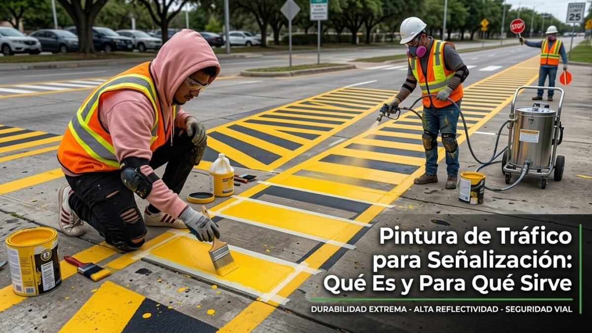 Pintura de Tráfico para Señalización: Qué Es y Para Qué Sirve - Constructora Lencova