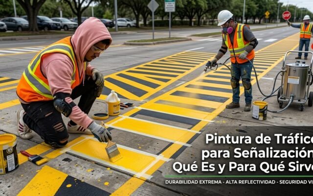 Pintura de Tráfico para Señalización: Qué Es y Para Qué Sirve - Constructora Lencova