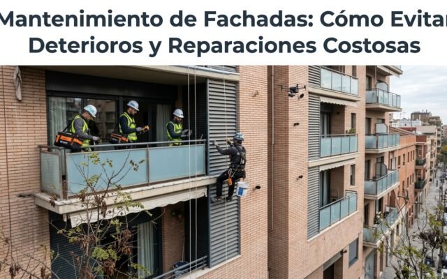 Mantenimiento de Fachadas: Cómo Evitar Deterioros y Reparaciones Costosas